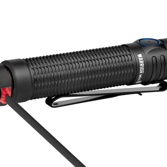 Olight Warrior Mini 3 Rechargeable LED Flashlight - 1750 Lumens - Includes 1 x 18650 - Black, Forest Gradient, Midnight Horizon, Desert Tan, or Zombie Green