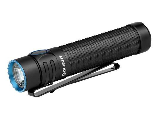 Olight Warrior Mini 3 Rechargeable LED Flashlight - 1750 Lumens - Includes 1 x 18650 - Black, Forest Gradient, Midnight Horizon, Desert Tan, or Zombie Green