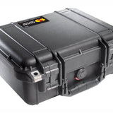 Pelican 1400 Small Watertight Case with Foam - Black, Orange, Yellow, Tan, Green, or Silver