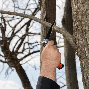 Blackfire BBM1737 Folding Outdoor Saw - Two Position Lock - Orange