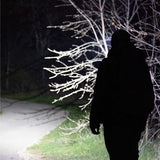 Blackfire BBM6048 USB Rechargeable LED Headlamp - 400 Lumens - Uses Built-in Li-ion Battery - Orange