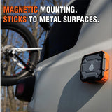 Blackfire BBM9113 Bluetooth Wireless USB-C Rechargeable Speaker - Wearable with Strap - Uses Built-in Li-ion Battery Pack - Orange