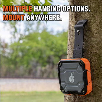 Blackfire BBM9113 Bluetooth Wireless USB-C Rechargeable Speaker - Wearable with Strap - Uses Built-in Li-ion Battery Pack - Orange