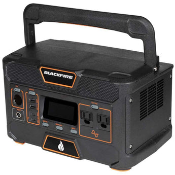 Blackfire PAC505 Portable Power Station - 505Wh - 2 x 120V AC Ports - Black