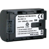 Empire BLI-392-1-4 1200mAh 3.6V Replacement Lithium Ion (Li-Ion) Battery for the JVC BN-VG114 Camcorder