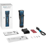 Olight Seeker 4 Pro Rechargeable LED Flashlight - 4600 Lumens - Cool White or Neutral White - Includes 1 x 21700 - Multiple Color Options