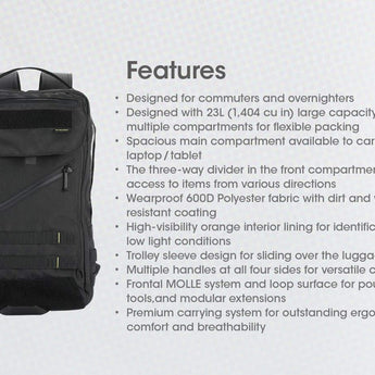 Nitecore Tentacle BP23 Multipurpose Commuting Backpack