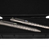 RovyVon Commander C10 Tactical Titanium Pen - Available in Natural Ti, Sandblasted, and PVD Black