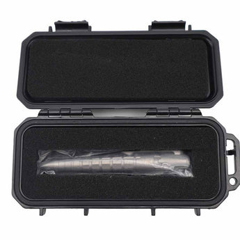 RovyVon Commander C10 Tactical Titanium Pen - Available in Natural Ti, Sandblasted, and PVD Black