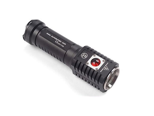 Sunwayman C21C Thunder Hammer LED Flashlight - 888 Lumens - CREE XM-L2 U2 LED - Uses 1x 18650 or 2x CR123A/16340 Batteries