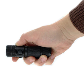 Powertac Cadet Gen 4 Rechargeable LED Flashlight - 1200 Lumens - Includes 1 x 16340