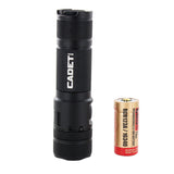 Powertac Cadet Gen 4 Rechargeable LED Flashlight - 1200 Lumens - Includes 1 x 16340