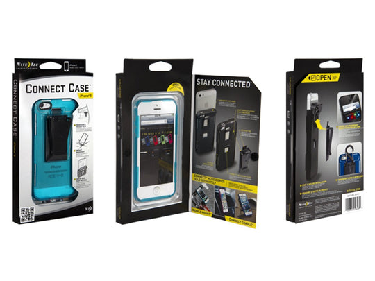 NiteIze iPhone 5 Connect Case - Translucent Turquoise