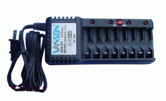 8-Channel Battery Charger