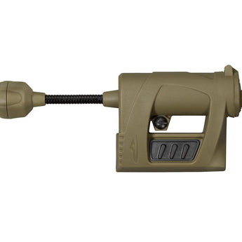 Princeton Tec Charge Pro MPLS Tactical Helmet Light - Red, White, Blue, Green or IR LED - 55 Lumens - Includes 1 x CR123A - Black, Olive Drab, or Tan