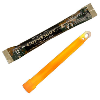 Cyalume 6-inch ChemLight Chemical Light Sticks - Case of 10 - Individually Foiled - Multiple Color Options Available