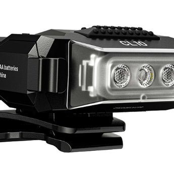 Nitecore CL10 LED Clip Light - White Red Blue Light - 45 Lumens - 2 x AAA (Included)