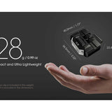 Nitecore CL10 LED Clip Light - White Red Blue Light - 45 Lumens - 2 x AAA (Included)