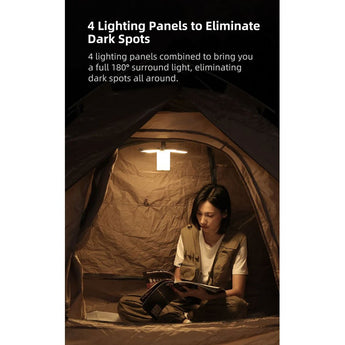 Klarus CL2 Pro USB-C Rechargeable LED Lantern - 750 Lumens - Uses Built-in 14000mAh Li-ion Battery Pack - Ivory White or Jungle Green