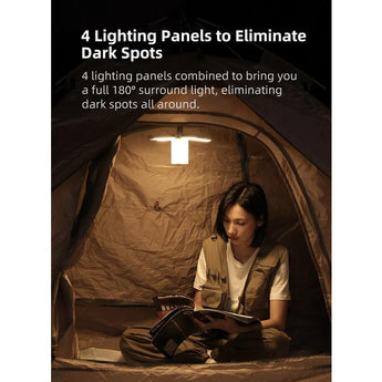 Klarus CL2S USB-C Rechargeable LED Lantern - 750 Lumens - Uses Built-in 5000mAh Li-ion Battery Pack - Ivory White