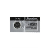 Energizer 344 Silver Oxide Watch Battery - 1 Piece Tear Strip, Sold Individually ( Energizer 344/350)