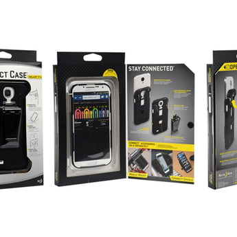 Nite Ize Connect Case for Samsung Galaxy S4 - Black or Solid Mossy Oak Break Up Infinity