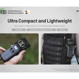 Nitecore EMR10 USB-C Rechargeable Portable Electronic Multi-Purpose Insect Repeller - Includes 2 x 21700