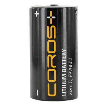 Coros CLE-14 ER26500 C 8500mAh 3.6V Lithium Thionyl Chloride (Li-SOCl2) Button Top Battery - Bulk