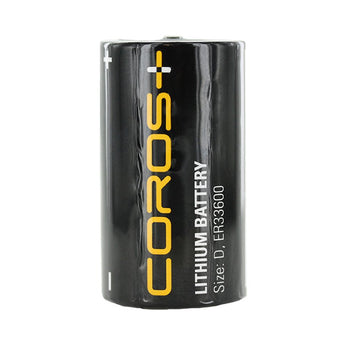 Coros CLE-20 ER33600 D 19000mAh 3.6V Lithium Thionyl Chloride (Li-SOCl2) Button Top Battery - Bulk
