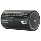 Coros CLE-20 ER33600 D 19000mAh 3.6V Lithium Thionyl Chloride (Li-SOCl2) Button Top Battery - Bulk