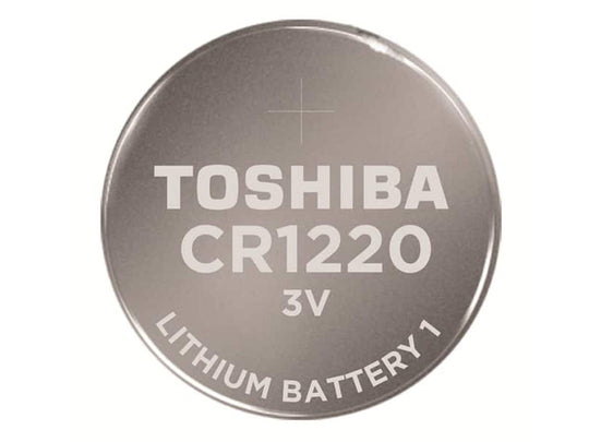 Toshiba CR1220 Battery - Positive Side