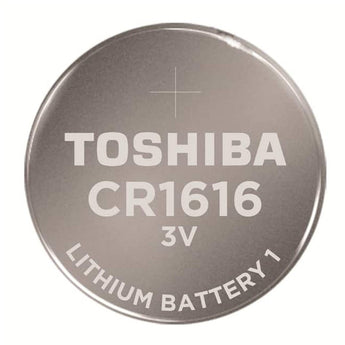 Toshiba CR1616 50mAh 3V Lithium (LiMnO2) Coin Cell Battery - Bulk
