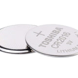 Toshiba CR2016 85mAh 3V Lithium (LiMnO2) Coin Cell Battery - Bulk