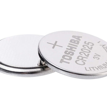 Toshiba CR2025 165mAh 3V Lithium (LiMnO2) Coin Cell Battery - Bulk