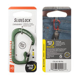 Nite Ize SlideLock S-Biner #3 Carabiner - Aluminum - Various Colors