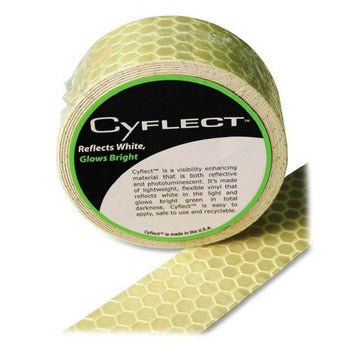 Cyalume CyFlect Products 1” x 150’ Honeycomb Tape Roll - Sew-On or Adhesive