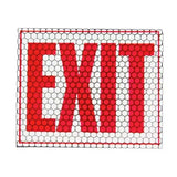 Cyalume CyFlect Products 8" x 10" EXIT Sign (adhesive)