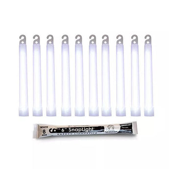 Cyalume 6in SnapLight - Case of 10 - Individually Foiled - Multiple Colors