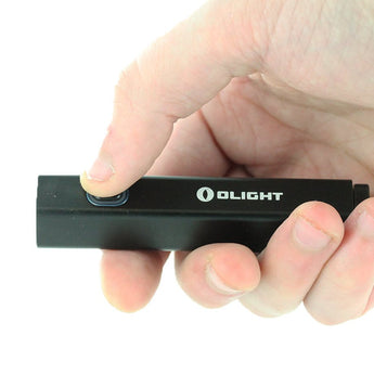 Olight Diffuse EDC LED Flashlight - 700 Lumens - Includes 1 x USB-C Rechargeable 14500 - Black, Red, or OD Green