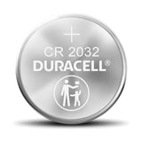 Duracell Duralock DL CR2032 225mAh 3V Lithium Primary (LiMNO2) Watch/Electronic Coin Cell Batteries - Bulk