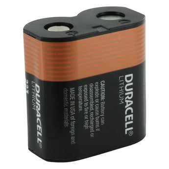 Duracell DL 223 CR-P2 1400mAh 6V Lithium (LiMNO2) Photo Battery (DL223)