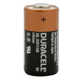 Duracell PX 28L L544 160mAh 6V Lithium (LiMNO2) Button Top Photo Battery - Equivalent to 4LR44, 544 - Boxed, Sold Individually
