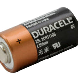 Duracell PX 28L L544 160mAh 6V Lithium (LiMNO2) Button Top Photo Battery - Equivalent to 4LR44, 544 - Boxed, Sold Individually