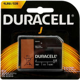 Duracell 7K76 (7K67-BPK) J Type 6V Alkaline Home Medical Battery - 1 Piece Retail Card