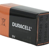 Duracell MN1604 9V Alkaline Battery with Snap Connectors - Bulk