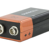 Duracell MN1604 9V Alkaline Battery with Snap Connectors - Bulk