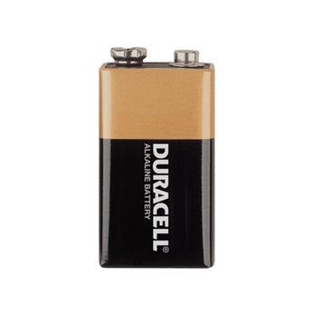 Duracell Coppertop MN1604 9V Alkaline Battery with Snap Connectors (MN1604BKD)