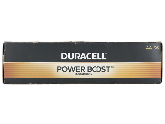 Duracell Coppertop Duralock MN1500 AA 1.5V Batteries - 36 Boxed Pack