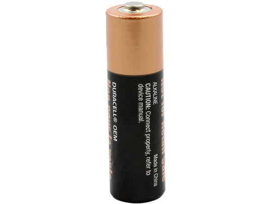 Duracell Coppertop MN1500 AA LR6 1.5V Alkaline Button Top Battery - Made in China - Bulk