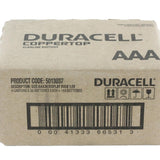 Duracell Coppertop Duralock MN2400 AAA 1.5V Alkaline Button Top Battery - Made in the USA - Boxed